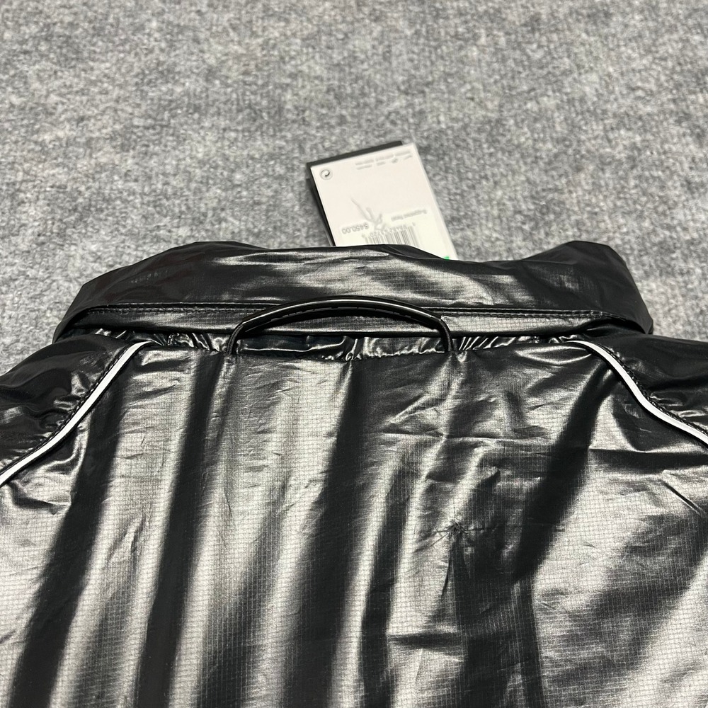 Nike Bubble Jacket Men XL Black Anthracite Puffer Loose Fit Down Fill II3869-010 - Picture 12 of 16